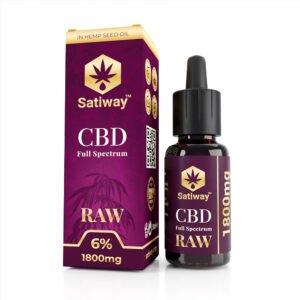 Satiway Full Spectrum Nyers CBD 6% 30ml
