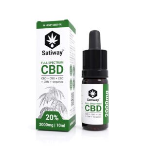 Satiway Full Spectrum CBD 20% Kendermagolajban