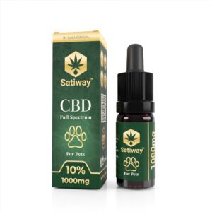 Satiway Full Spectrum PET CBD 10% Lazac Olajban