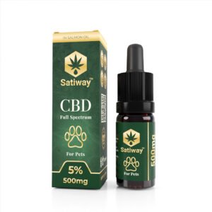 Satiway Full Spectrum PET CBD 5% Lazac Olajban